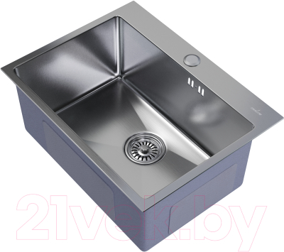 Мойка кухонная Mixline Pro 547233 (сатин, с сифоном)