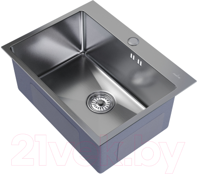 Мойка кухонная Mixline Pro 547235 (сатин, с сифоном)