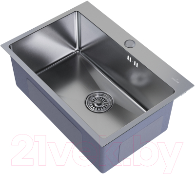 Мойка кухонная Mixline Pro 547237 (сатин, с сифоном)