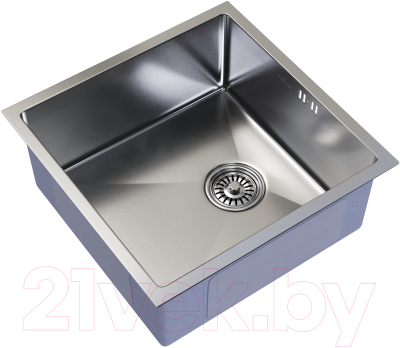 Мойка кухонная Mixline Pro 547225 (сатин, с сифоном)