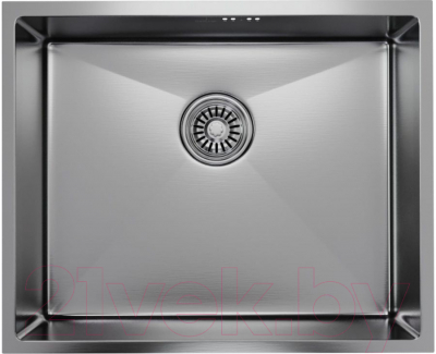 Мойка кухонная Mixline Pro 547231 (сатин, с сифоном) - фото