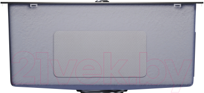 Мойка кухонная Mixline Pro 547230 (черный графит, с сифоном)