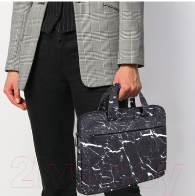 Сумка для ноутбука Brauberg Marble / 270835