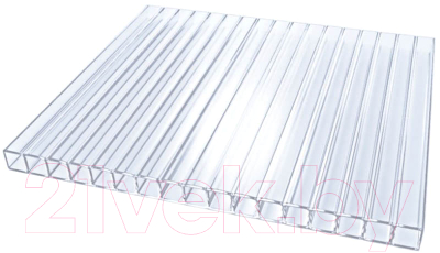 Сотовый поликарбонат Sotalight 6000x2100x6мм - фото