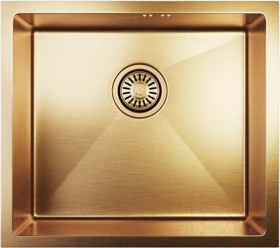 Мойка кухонная Mixline Pro 548571 (бронза, с сифоном) - фото