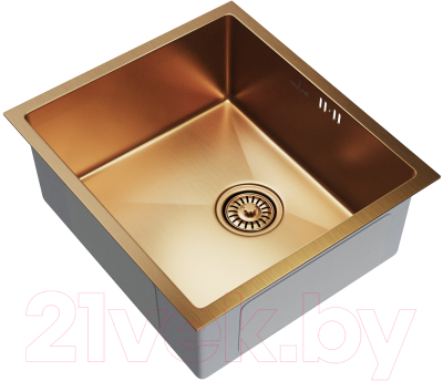 Мойка кухонная Mixline Pro 548571 (бронза, с сифоном)