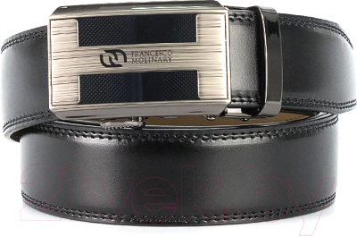 Ремень мужской Francesco Molinary 939-B3291A-M-BLK - фото