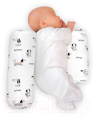 Подушка-позиционер Amarobaby Nature Anatomy Собачки / AMARO-40NA-S