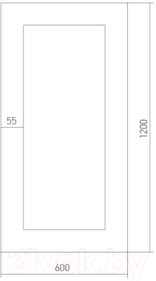 Зеркало Mixline Венге 525433