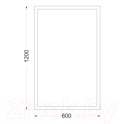 Зеркало Mixline Эфес 537434
