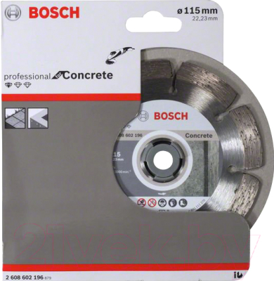 Отрезной диск алмазный Bosch 2.608.602.196