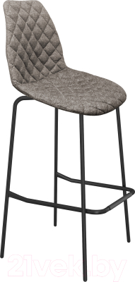 Стул барный Sheffilton SHT-ST29-C12/S29 (коричневый сахар/черный муар) - фото