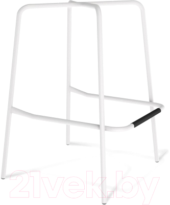 Стул барный Sheffilton SHT-ST31/S29 (белый/белый муар)