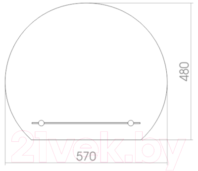 Зеркало Mixline Елена 525471