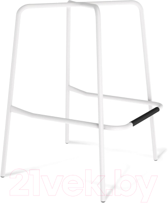 Стул барный Sheffilton SHT-ST31-С1/S29 (ледяная лаванда/белый муар)