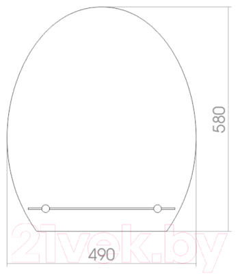 Зеркало Mixline Уют 525474