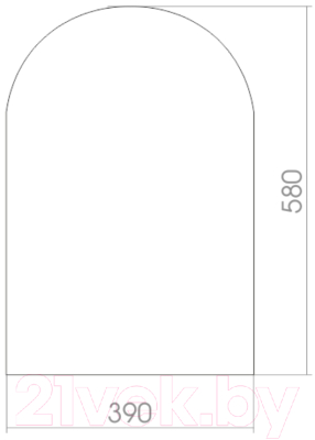 Зеркало Mixline Арка 39 525022