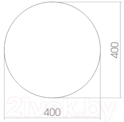 Зеркало Mixline Круглое 40 525521