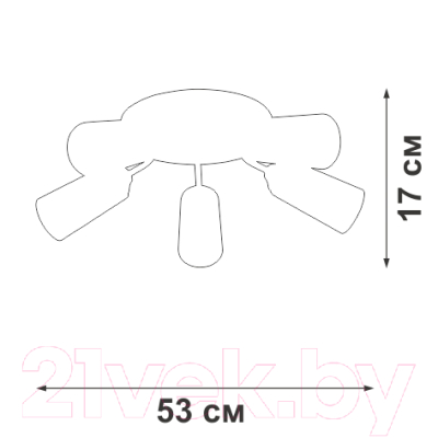 Люстра Vitaluce V3762-1/5PL