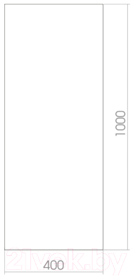 Зеркало Mixline Прямоугольник 40 525024