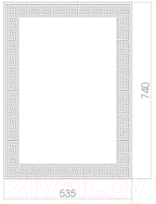 Зеркало Mixline Каир 525453