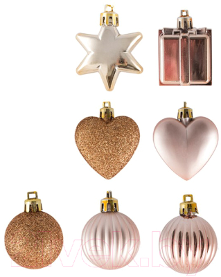 Набор елочных игрушек Волшебная страна Ассорти / 007441 - фото