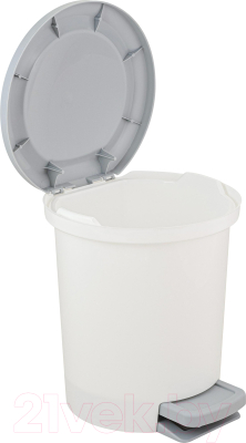 Мусорное ведро Spin&Clean Vogue с педалью / SV4046БЛ-2PS