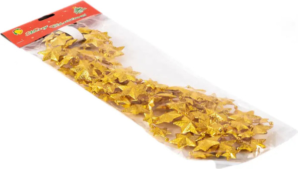 Гирлянда-бусы Белбогемия Рельефные звезды / 10470542 - фото