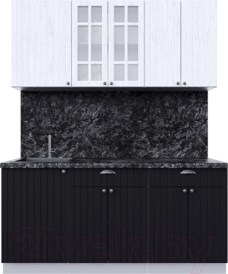 Готовая кухня Интерлиния Берес 1.7А - фото