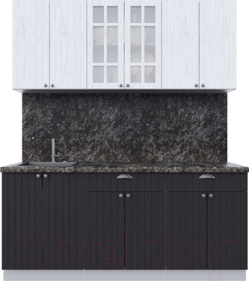 Готовая кухня Интерлиния Берес 1.8А - фото