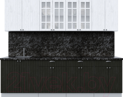 Готовая кухня Интерлиния Берес 2.6А - фото