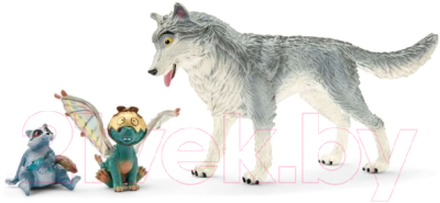 Набор фигурок коллекционных Schleich Лайкос, Нугур и Пиу / 70710 - фото
