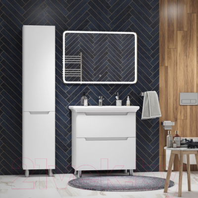 Зеркало Briz Альби 90x70 / 235 01-45090-00 00 (с подсветкой и подогревом)