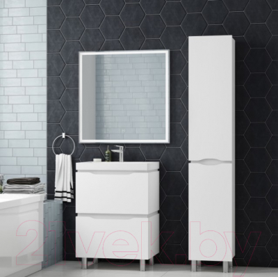 Зеркало Briz Риччи 80x80 / 360 01-44080-00 00 (с подсветкой и подогревом)