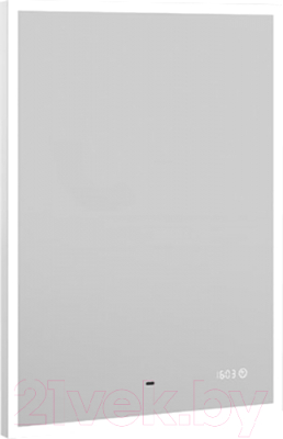 Зеркало Briz Элен Классик 60x80 / 227 01-42060-00 00 (с подсветкой, подогревом и часами) - фото