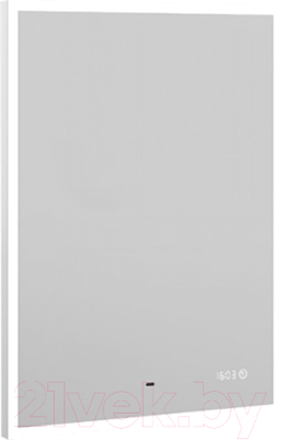 Зеркало Briz Элен Классик 70x80 / 227 01-42070-00 00 (с подсветкой, подогревом и часами) - фото