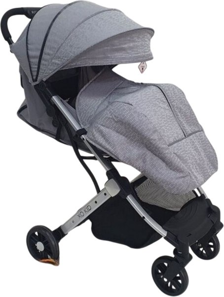 Детская прогулочная коляска Xo-kid Ride Silver - фото