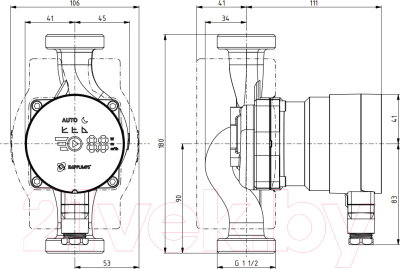 Циркуляционный насос IMP PUMPS NMT Mini Pro 25/40-180