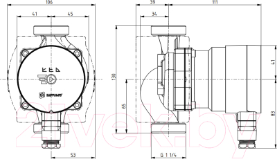 Циркуляционный насос IMP PUMPS NMT Mini 25/40-130