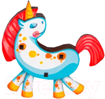 Конструктор Woody Сказочный единорог / 03830 - фото