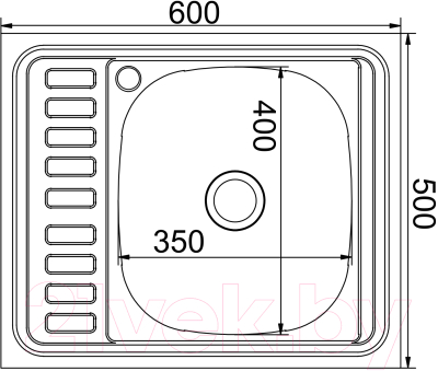 Мойка кухонная Mixline R 538193