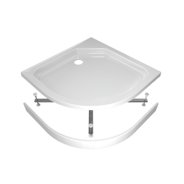 Душевой поддон Triton Полукруглый ПД22 80x80