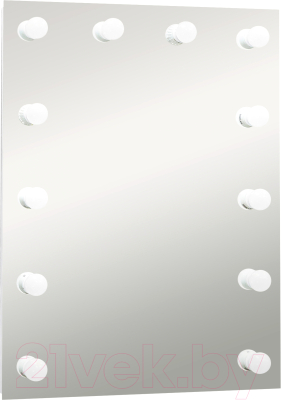 Зеркало Континент Гримерное Бриджит 12 ламп 60x80