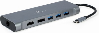 Док-станция для ноутбука Gembird A-CM-COMBO8-01