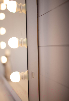 Зеркало Континент Гримерное Антураж 13 ламп 90x70