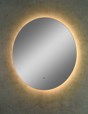 Зеркало Континент Ajour D 55 (бесконтактным сенсором, теплая подсветка)