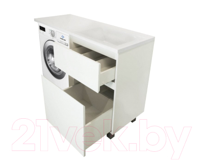 Тумба с умывальником Эстет Dallas Luxe R / ФР-00009838