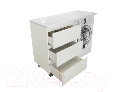 Тумба с умывальником Эстет Dallas Luxe L / ФР-00009683