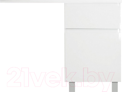 Тумба с умывальником Эстет Dallas Luxe R / ФР-00009664 - фото