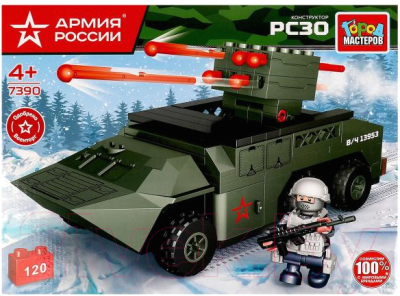 Конструктор Город мастеров Реактивная система Залпового огня / 7390-KK - фото